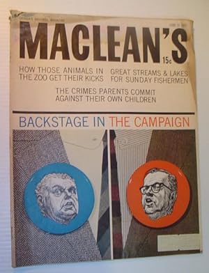 Maclean's Magazine, 16 June 1962 - Poison Cooking Oil