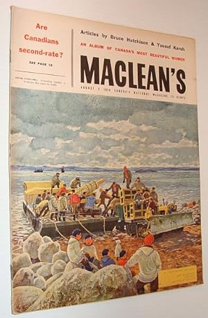 Maclean's Magazine, 2 August [Aug.) 1958 - Honest Ed Mirvish / Duff Roblin
