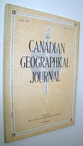 Bild des Verkufers fr Canadian Geographical Journal, June 1930, Vol. I, No. 2 - The People of the Skeena zum Verkauf von RareNonFiction, IOBA
