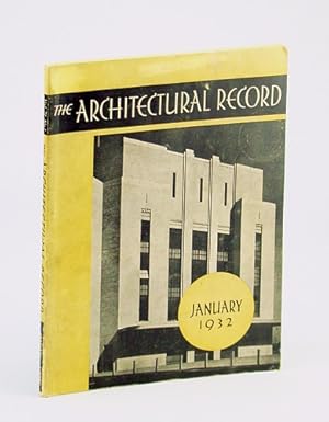 Image du vendeur pour The Architectural Record (Magazine), January (Jan) 1932, Vol 71, No. 1 - Cleveland Municipal Stadium Cover Photo mis en vente par RareNonFiction, IOBA