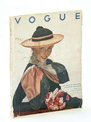 Bild des Verkufers fr Vogue [Paris] Magazine, Mars [March] 1934 zum Verkauf von RareNonFiction, IOBA