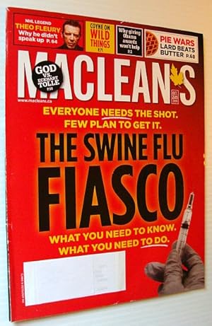 Maclean's Magazine, 26 October 2009 - The Swine Flu Fiasco