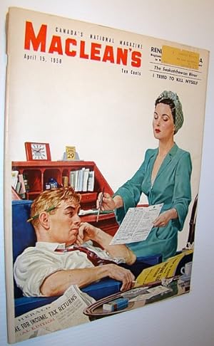 Maclean's Magazine, April 15, 1950: Kate Aitken is the Busiest Woman in the World