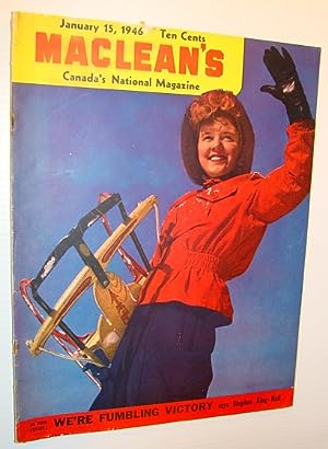 Image du vendeur pour Maclean's - Canada's National Magazine, January 15, 1946: mis en vente par RareNonFiction, IOBA