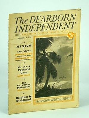Imagen del vendedor de The Dearborn Independent (Magazine) - Chronicler of the Neglected Truth, January (Jan.) 15, 1927 - The Negro as the Lucky Child of Destiny a la venta por RareNonFiction, IOBA