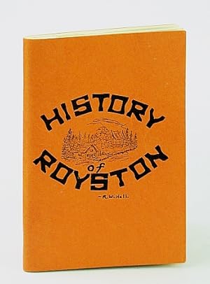 History of Royston - Of Our Land (Ryerson Township, Ontario)