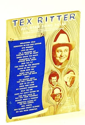 Image du vendeur pour Tex Ritter All Star Song Folio - Featured on Records and in Pictures By Tex Ritter, Gene Autry, Jesse Rodgers and Jack Guthrie mis en vente par RareNonFiction, IOBA