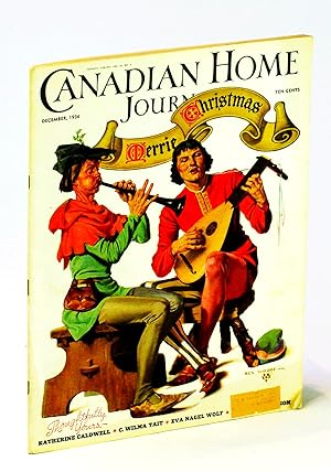 Bild des Verkufers fr Canadian Home Journal [Magazine], December 1936, Volume 33, Number 8, Vol. 33, No. 8 - Wonderful Christmas Cover Illustration zum Verkauf von RareNonFiction, IOBA