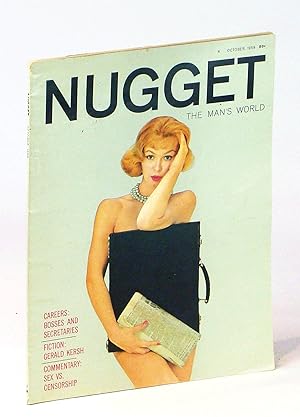Seller image for Nugget Magazine - The Man's World, October [Oct.] 1959, Volume 4, Number 5: Sex Vs. Censorship / Jack Douglas for sale by RareNonFiction, IOBA