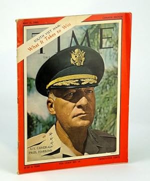 Time Magazine (Canadian Edition) May 11, 1962 - U.S. General Paul Harkins Cover Photo