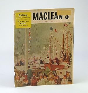 Seller image for Maclean's, Canada's National Magazine, June 11, 1955 - Alys Robi / Osmond Kendall and His Electronic Music / World's First Dog Psychiatrist for sale by RareNonFiction, IOBA