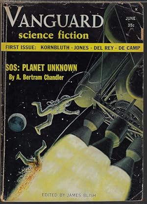 Image du vendeur pour VANGUARD Science Fiction: June 1958 mis en vente par Books from the Crypt