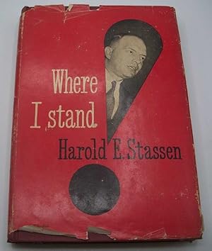 Image du vendeur pour Where I Stand! mis en vente par Easy Chair Books