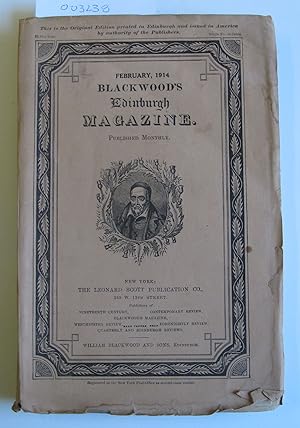 Blackwood's Edinburgh Magazine. February, 1914