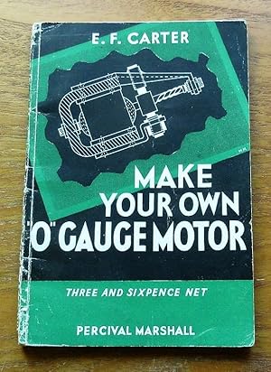 Make Your Own 'O' Gauge Motor.