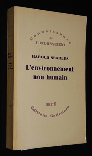 Seller image for L'Environnement non humain for sale by Abraxas-libris