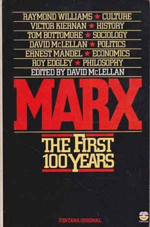 Immagine del venditore per Marx: The First Hundred Years venduto da Goulds Book Arcade, Sydney