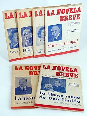 LA NOVELA BREVE 1 a 6. COMPLETA (Joaquín Romero Marchent) Ramón Fau, 1949