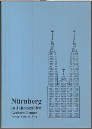 Bild des Verkufers fr Nrnberg in Jahreszahlen. zum Verkauf von Antiquariat Carl Wegner