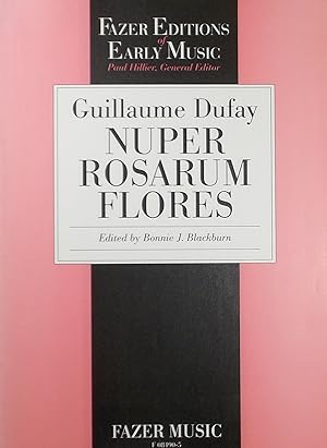 Seller image for Nuper rosarum flores for sale by Austin Sherlaw-Johnson, Secondhand Music