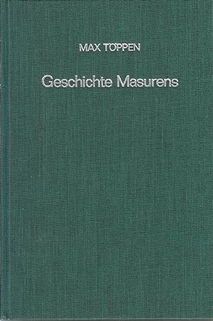 Bild des Verkufers fr Geschichte Masurens: Ein Beitrag zur preussischen Landes- und Kulturgeschichte. - zum Verkauf von Antiquariat Tautenhahn