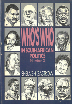 Bild des Verkufers fr Who's Who in South African Politics Number 3 zum Verkauf von Eaglestones