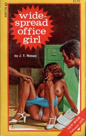 Seller image for Wide-Spread Office Girl AB5178 for sale by Vintage Adult Books