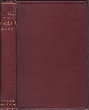 Image du vendeur pour Letters of the Rev. John Ker, D.D., 1866-1885 mis en vente par JNBookseller