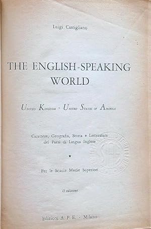 Seller image for The english speaking world for sale by Librodifaccia