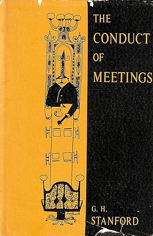 Image du vendeur pour The Conduct of Meetings mis en vente par M Godding Books Ltd