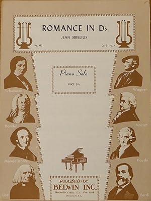 Imagen del vendedor de Romance in Db (piano solo) a la venta por Faith In Print