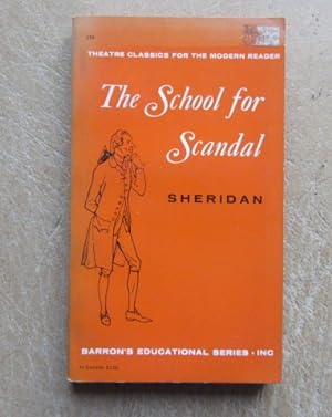 Seller image for The School for Scandal for sale by BRIMSTONES
