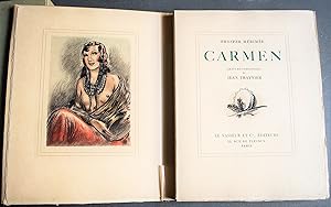 Carmen. Gravures Originales De Jean Traynier.