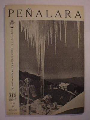 Peñalara. Revista ilustrada de alpinismo. Num. 315 Enero - Febrero - Marzo 1953