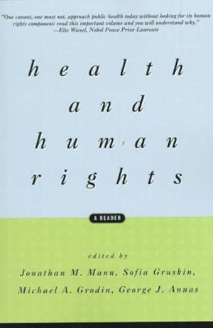 Seller image for Health and Human Rights for sale by GreatBookPricesUK