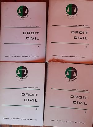 Droit civil. Volume I II III IV