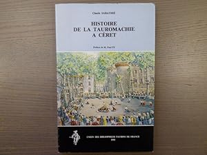 Imagen del vendedor de Histoire de la tauromachie  Cret. a la venta por Tir  Part