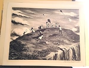SIGNED LITHOGRAPH: WINDY HILL