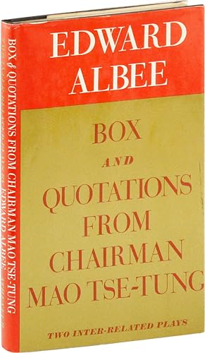 Box and Quotations from Chairman Mao Tse-Tung: Two Inter-Related Plays [Signed Bookplate Laid-in]