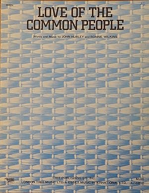 Bild des Verkufers fr Love of the Common People zum Verkauf von Faith In Print