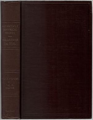 Bild des Verkufers fr The Fitch Papers: Correspondence and Documents During Thomas Fitch's Governship of the Colony of Connecticut 1754-1766. Volume II January 1759 - May 1766 zum Verkauf von Between the Covers-Rare Books, Inc. ABAA