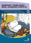 Seller image for Microsoft Word 2003. Nivel Avanzado (Parte II) for sale by AG Library