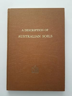 Imagen del vendedor de A Description of Australian Soils a la venta por masted books
