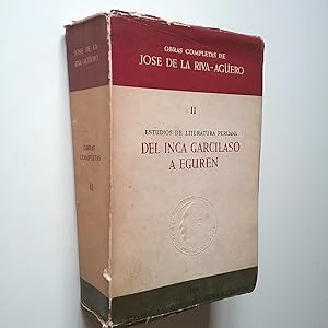 Imagen del vendedor de Estucios de literatura peruana, II. Del Inca Garcilaso a Eguren (Obras completas de Jos de la Riva-Agero) a la venta por MAUTALOS LIBRERA