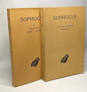 Seller image for Sophocle - TOME I: Les Trachiniennes Antigone + TOME III: Philoctte Oedipe  Colone for sale by crealivres