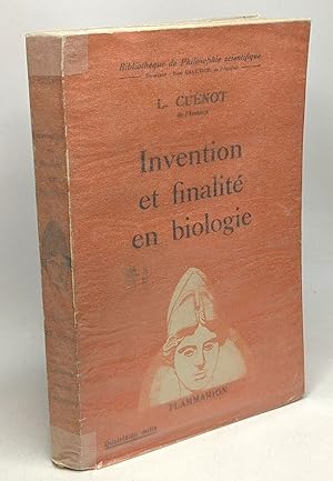 Inventaire et finalités en biologie - 56 illustrations