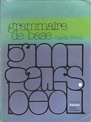 Seller image for Grammaire de base du francais contemporain for sale by Gabis Bcherlager