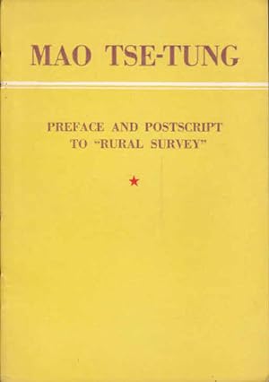 Preface and Postscript to "Rural Survey"