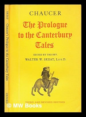 Immagine del venditore per The prologue to the Canterbury tales / edited by the Rev. Walter W. Skeat venduto da MW Books Ltd.