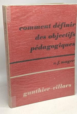 Comment définir des objectifs pédagogiques